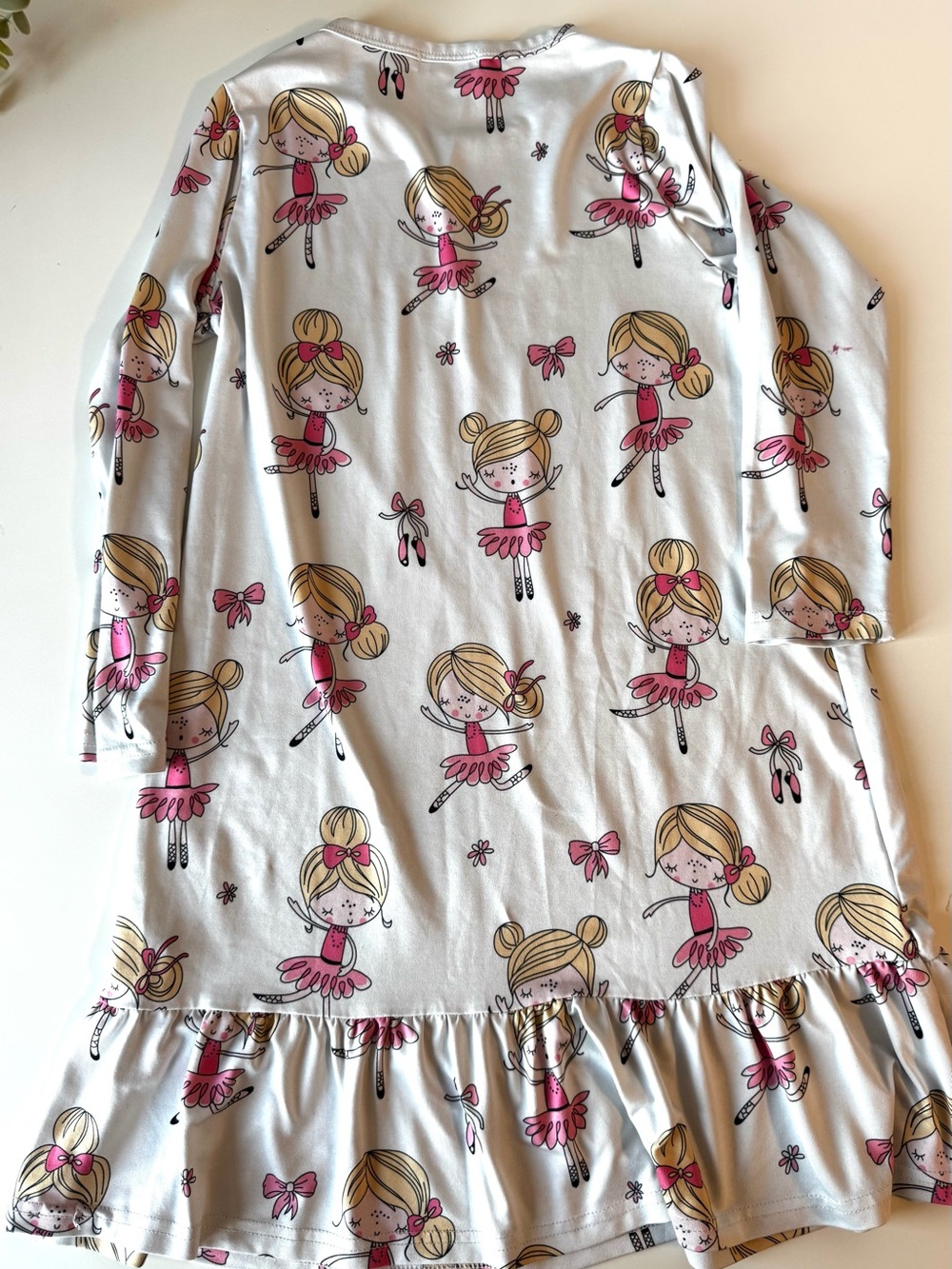 Girls Nightgown Bundle Size 6/7 Unicorn & Ballerina Sleep Dresses Set of 2 - Picture 12 of 14
